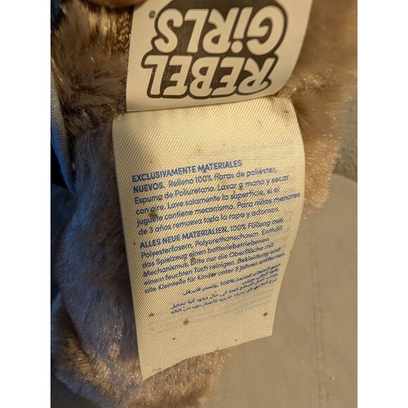 Rebel Girls Harriet Tubman BABW Bear 11" Stuffed Toy w/ Quote Empowerment Gift - Picture 4 of 10